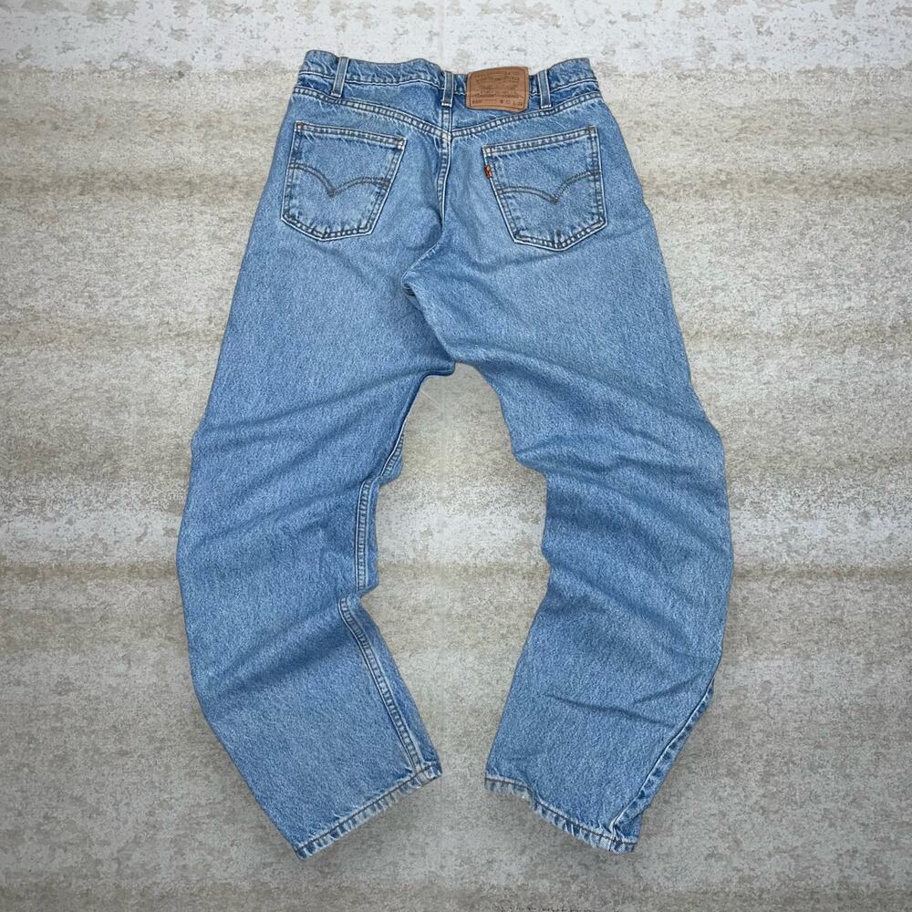 Vintage levis 550 orange tab jeans  RARE